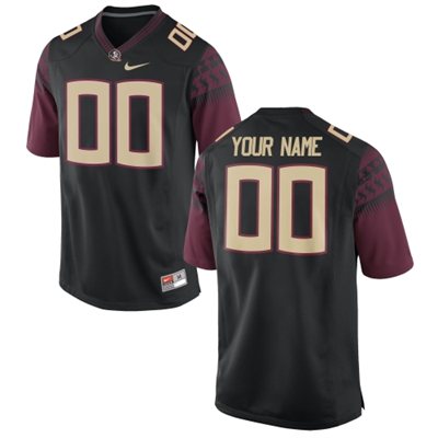 Mens Florida State Seminoles Nike Men's Custom Game Football Jersey - 2015 Black Mens Florida State Seminoles Nike Men's Custom Game Football Jersey - 2015 Black