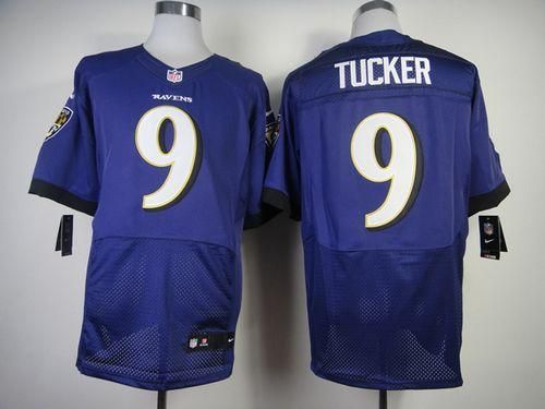 Mens NFL Baltimore Ravens #9 Justin Tucker Purple Jerseys (Elite) Mens NFL Baltimore Ravens #9 Justin Tucker Purple Jerseys (Elite)