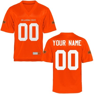 Mens Oklahoma State Cowboys Personalized Football Name & Number Jersey - 2015 Orange Mens Oklahoma State Cowboys Personalized Football Name & Number Jersey - 2015 Orange