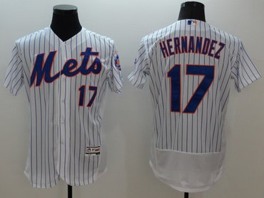Mets #17 Keith Hernandez  Flexbase Authentic Collection White stitched mlb jerseys