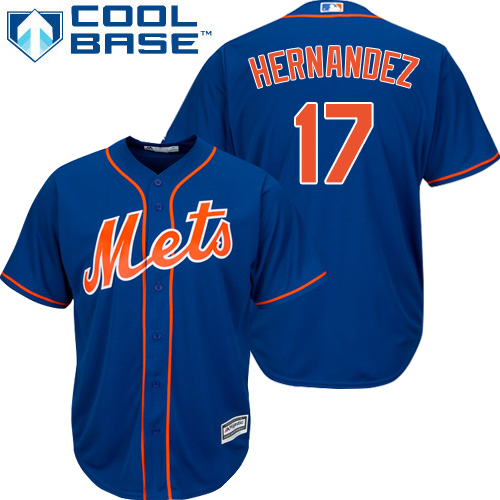 Mets #17 Keith Hernandez Blue Cool Base Stitched Youth MLB Jersey Mets #17 Keith Hernandez Blue Cool Base Stitched Youth MLB Jersey