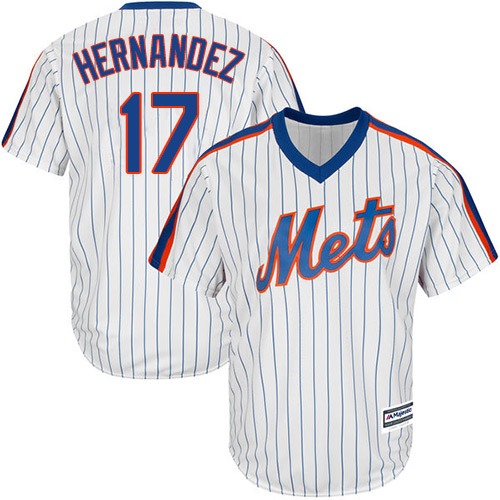 Mets #17 Keith Hernandez White(Blue Strip) Alternate Cool Base Stitched Youth MLB Jersey Mets #17 Keith Hernandez White(Blue Strip) Alternate Cool Base Stitched Youth MLB Jersey