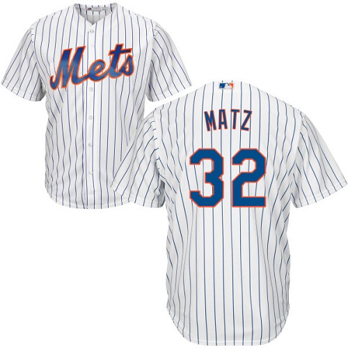 Mets #32 Steven Matz White(Blue Strip) Cool Base Stitched Youth MLB Jersey Mets #32 Steven Matz White(Blue Strip) Cool Base Stitched Youth MLB Jersey