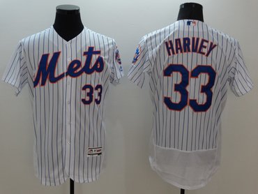 Mets #33 Matt Harvey Flexbase Authentic Collection White stitched mlb jerseys