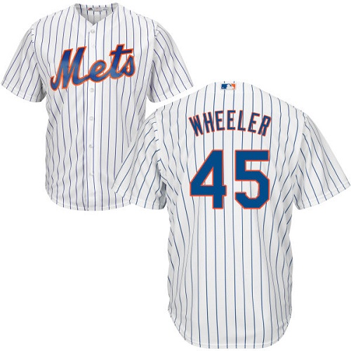 Mets #45 Zack Wheeler White(Blue Strip) Cool Base Stitched Youth MLB Jersey Mets #45 Zack Wheeler White(Blue Strip) Cool Base Stitched Youth MLB Jersey