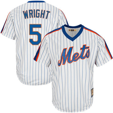 Mets #5 David Wright White(Blue Strip) Alternate Cool Base Stitched Youth MLB Jersey Mets #5 David Wright White(Blue Strip) Alternate Cool Base Stitched Youth MLB Jersey
