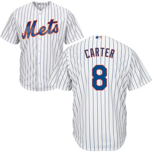 Mets #8 Gary Carter White(Blue Strip) Cool Base Stitched Youth MLB Jersey Mets #8 Gary Carter White(Blue Strip) Cool Base Stitched Youth MLB Jersey