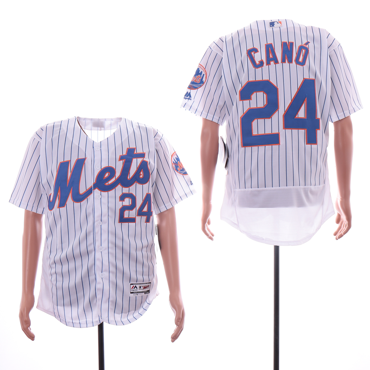 Mets 24 cano white Flexbase Jersey