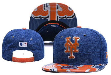 Mets Team Logo Navy Adjustable Hat YD