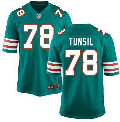 Miami Dolphins #78 Laremy Tunsil Nike Green Throwback Elite 2016 Draft Pick Jersey Miami Dolphins #78 Laremy Tunsil Nike Green Throwback Elite 2016 Draft Pick Jersey