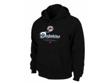 Miami Dolphins Critical Victory Pullover Hoodie Black
