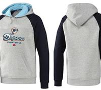 Miami Dolphins Critical Victory Pullover Hoodie Grey & Dark Blue Miami Dolphins Critical Victory Pullover Hoodie Grey & Dark Blue