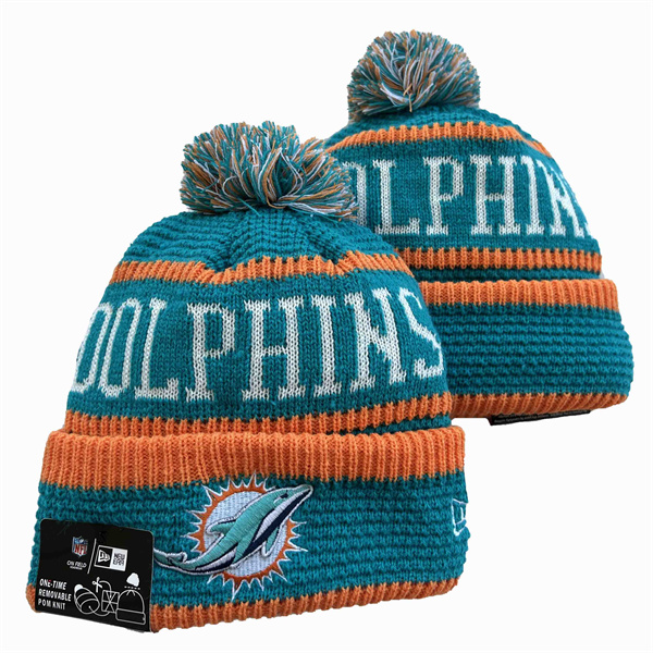 Miami Dolphins Knit Hats 0114 Miami Dolphins Knit Hats 0114