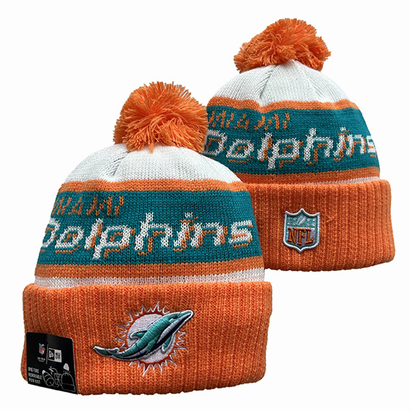 Miami Dolphins Knit Hats 0117 Miami Dolphins Knit Hats 0117