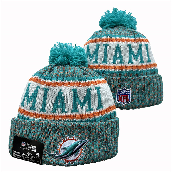 Miami Dolphins Knit Hats 0118 Miami Dolphins Knit Hats 0118