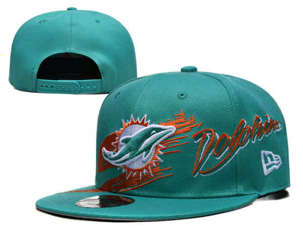 Miami Dolphins Stitched Snapback Hats 095