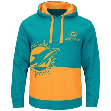 Miami Dolphins Teal All Stitched Hooded Sweatshirt Miami Dolphins Teal All Stitched Hooded Sweatshirt