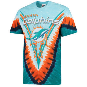 Miami Dolphins Tie-Dye Premium Men's T-Shirt Miami Dolphins Tie-Dye Premium Men's T-Shirt