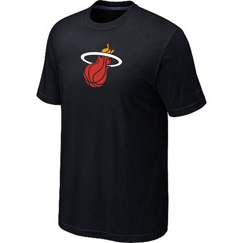Miami Heat Big & Tall Primary Black T-shirt Miami Heat Big & Tall Primary Black T-shirt