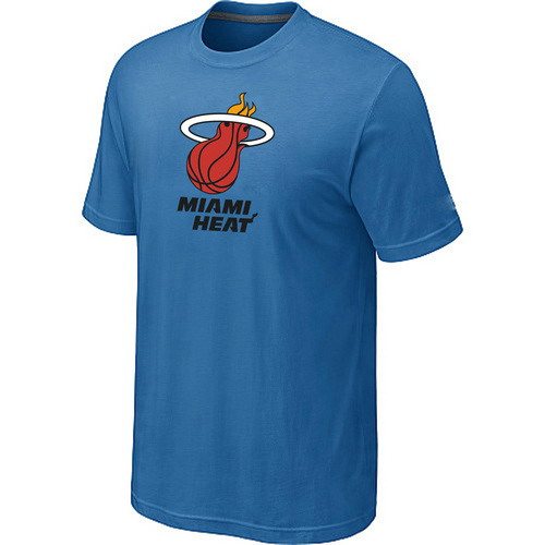 Miami Heat Big & Tall Primary Light Blue T-Shirts
