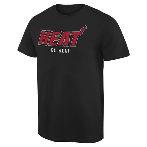 Miami Heat Noches Enebea T-Shirt Black