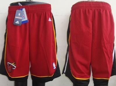 Miami Heat Red Revolution 30 Swingman Shorts