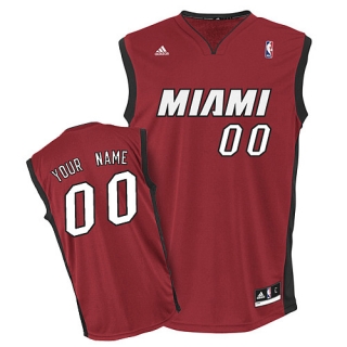 Miami Heat Youth Custom red Jersey Miami Heat Youth Custom red Jersey