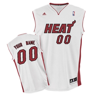 Miami Heat Youth Custom white Jersey Miami Heat Youth Custom white Jersey