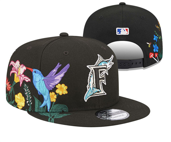 Miami Marlins Stitched Snapback Hats 012 Miami Marlins Stitched Snapback Hats 012