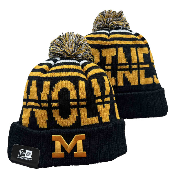 Michigan Wolverines Knit Hats 006 Michigan Wolverines Knit Hats 006