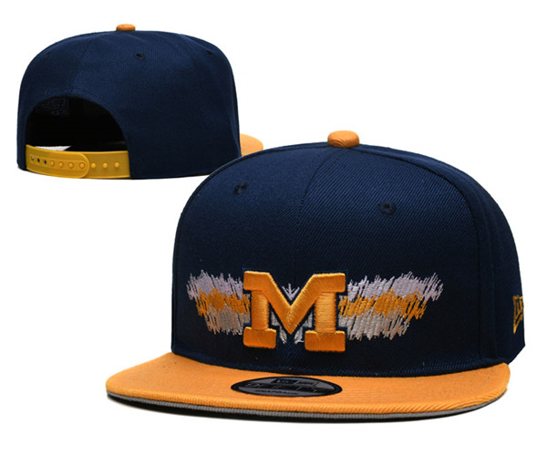 Michigan Wolverines Stitched Snapback Hats 005 Michigan Wolverines Stitched Snapback Hats 005