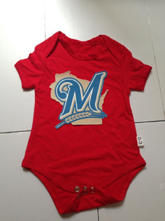 Milwaukee Brewers MLB Kids Newborn&Infant Gear Red