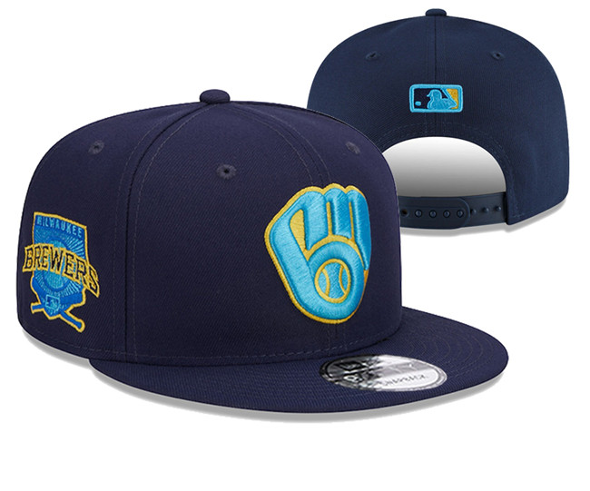 Milwaukee Brewers Stitched Snapback Hats 012 Milwaukee Brewers Stitched Snapback Hats 012