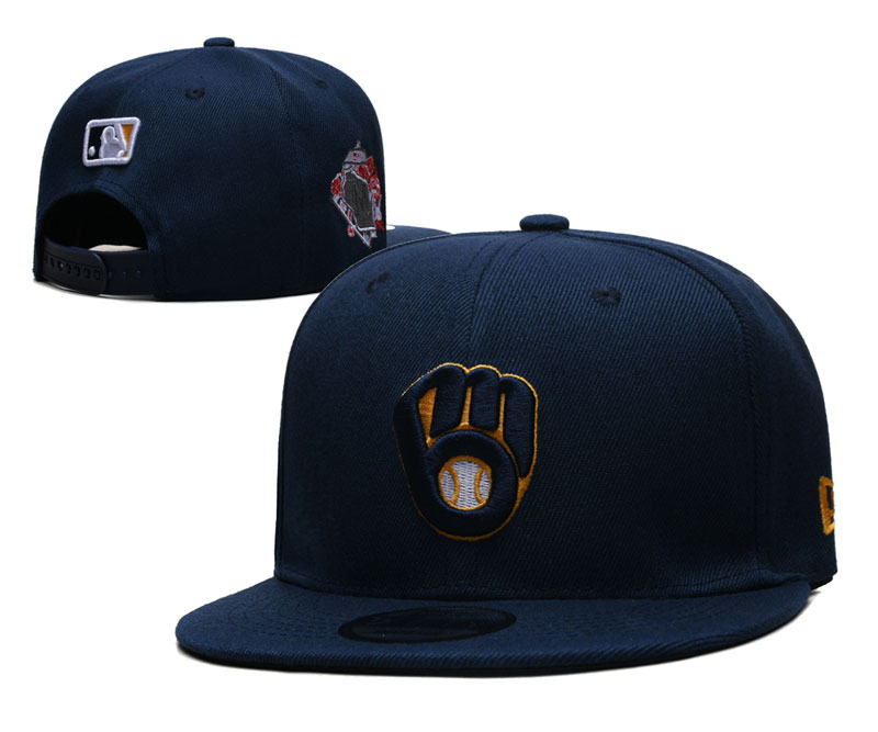 Milwaukee Brewers Stitched Snapback Hats 14 Milwaukee Brewers Stitched Snapback Hats 14