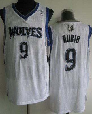Minnesota Timberwolves 9 Ricky Rubio White Revolution 30 NBA Jerseys Minnesota Timberwolves 9 Ricky Rubio White Revolution 30 NBA Jerseys