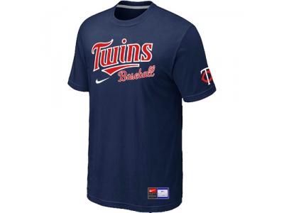 Minnesota Twins D.Blue NEW Short Sleeve Practice T-Shirt