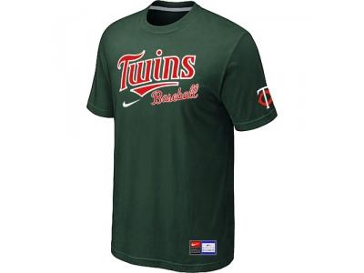 Minnesota Twins D.Green NEW Short Sleeve Practice T-Shirt