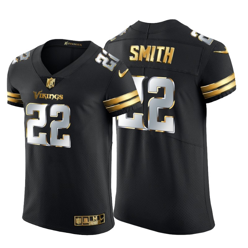 Minnesota Vikings #22 Harrison Smith Men's Nike Black Edition Vapor Untouchable Elite NFL Jersey Minnesota Vikings #22 Harrison Smith Men's Nike Black Edition Vapor Untouchable Elite NFL Jersey