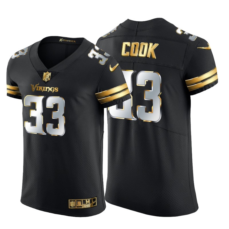 Minnesota Vikings #33 Dalvin Cook Men's Nike Black Edition Vapor Untouchable Elite NFL Jersey Minnesota Vikings #33 Dalvin Cook Men's Nike Black Edition Vapor Untouchable Elite NFL Jersey
