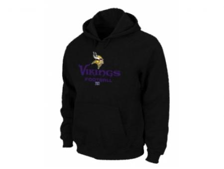 Minnesota Vikings Critical Victory Pullover Hoodie Black