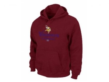 Minnesota Vikings Critical Victory Pullover Hoodie RED Minnesota Vikings Critical Victory Pullover Hoodie RED