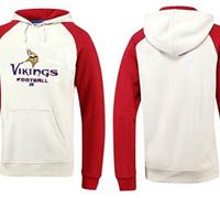 Minnesota Vikings Critical Victory Pullover Hoodie White & Red Minnesota Vikings Critical Victory Pullover Hoodie White & Red