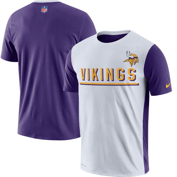 Minnesota Vikings Nike Champ Drive 2.0 Performance T-Shirt White Minnesota Vikings Nike Champ Drive 2.0 Performance T-Shirt White