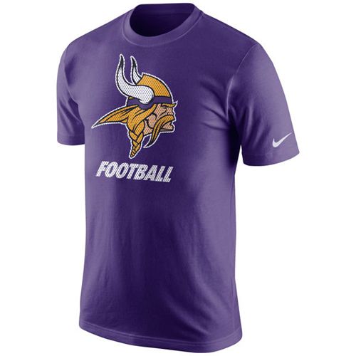 Minnesota Vikings Nike Facility T-Shirt Purple