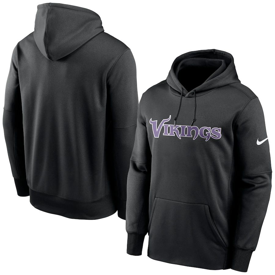 Minnesota Vikings Nike Fan Gear Wordmark Performance Pullover Hoodie Black Minnesota Vikings Nike Fan Gear Wordmark Performance Pullover Hoodie Black