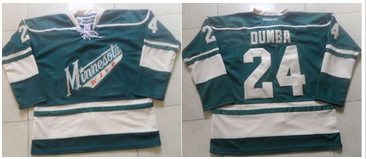 Minnesota Wild #24 Matt Dumba Green Stitched NHL Jersey