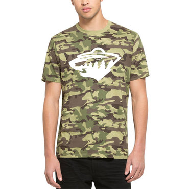 Minnesota Wild '47 Alpha T-Shirt Camo Minnesota Wild '47 Alpha T-Shirt Camo