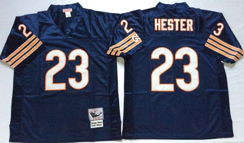 Mitchell&Ness Bears #23 Devin Hester Blue Small No. Throwback Stitched NFL Jersey Mitchell&Ness Bears #23 Devin Hester Blue Small No. Throwback Stitched NFL Jersey