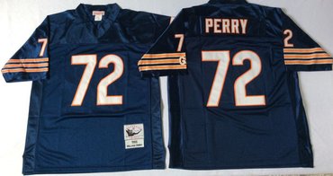 Mitchell&Ness Bears #72 William Perry Small No. Throwback Stitched NFL Jerseys Mitchell&Ness Bears #72 William Perry Small No. Throwback Stitched NFL Jerseys