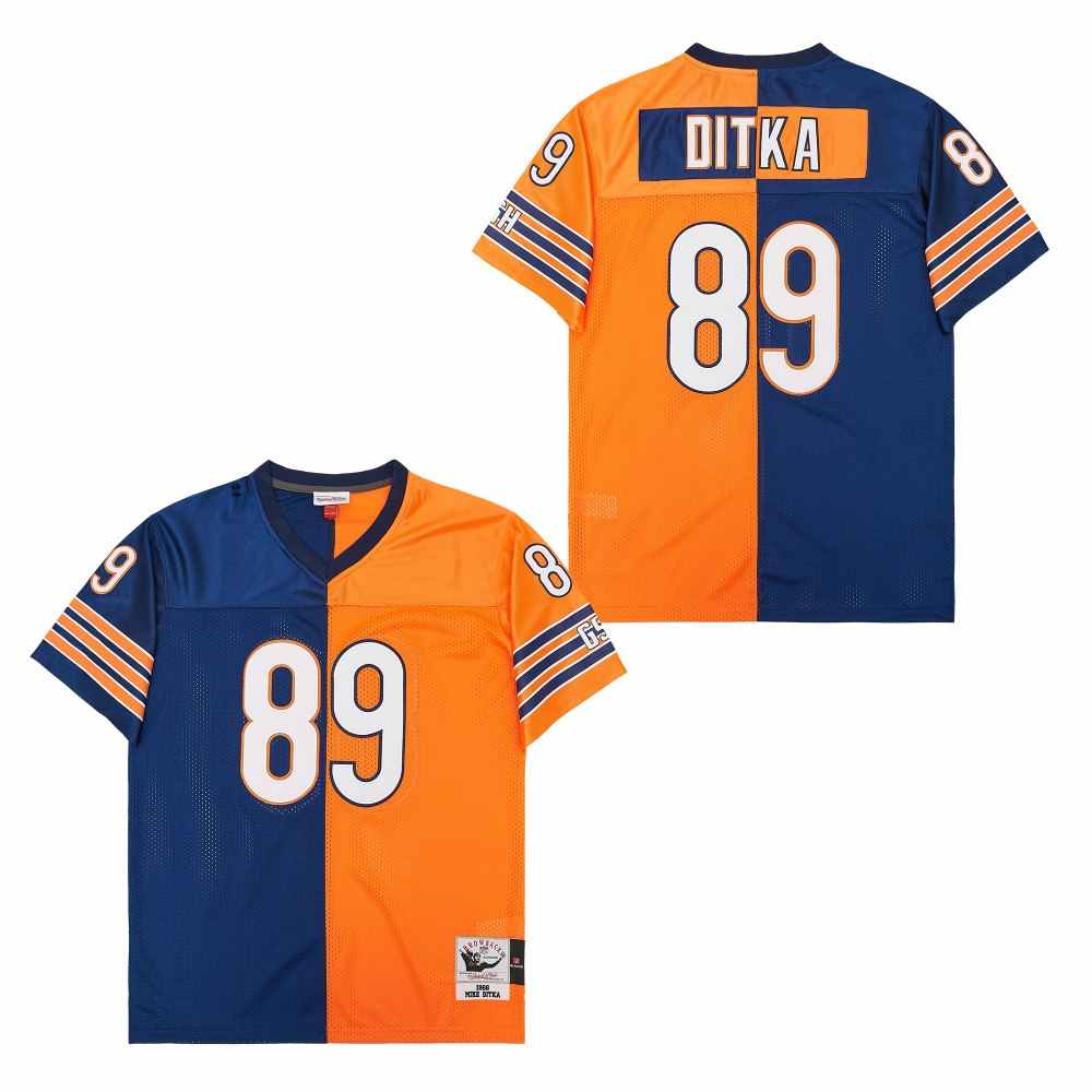 Mitchell&Ness Bears #89 Throwback Men's Throwback Stitched NFL Jerseys 5